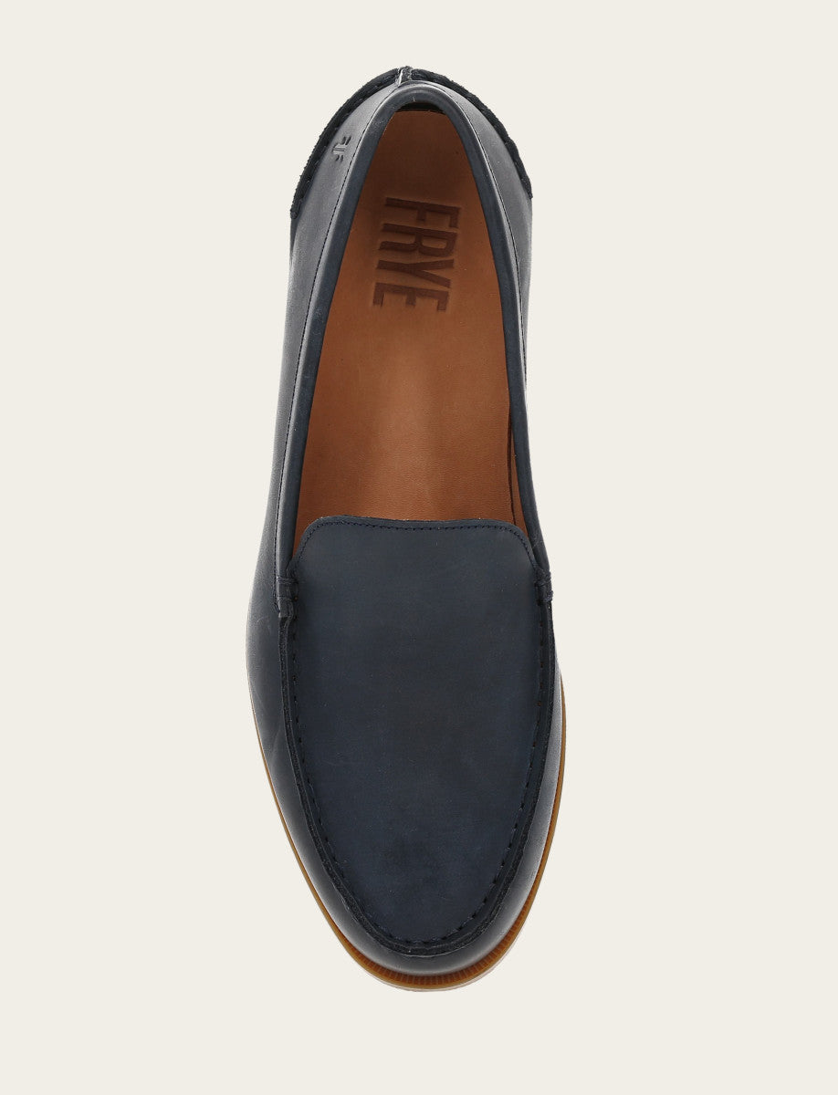 Men's Indigo Mason Slip On Loafers | Frye Indigo