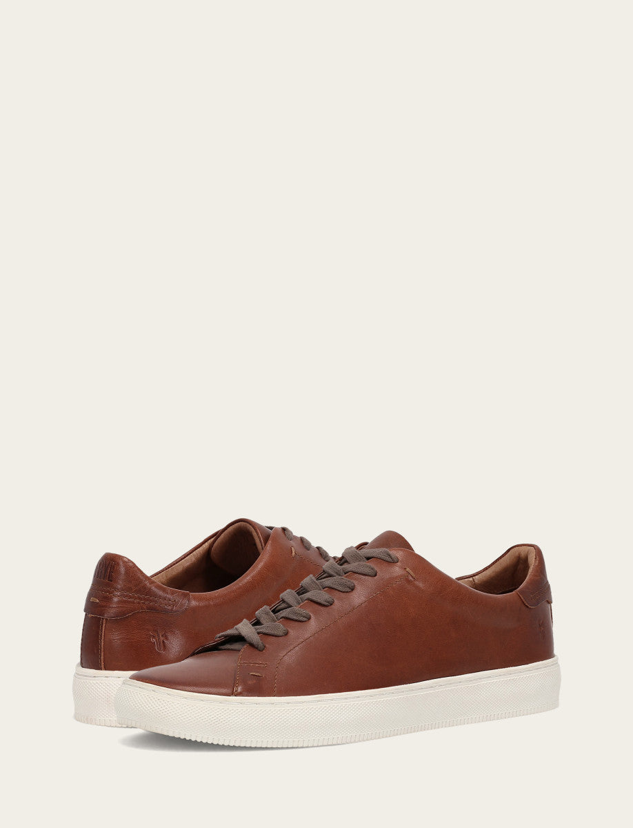 Men's Caramel Astor Low Lace Slip On Sneakers | Frye Caramel