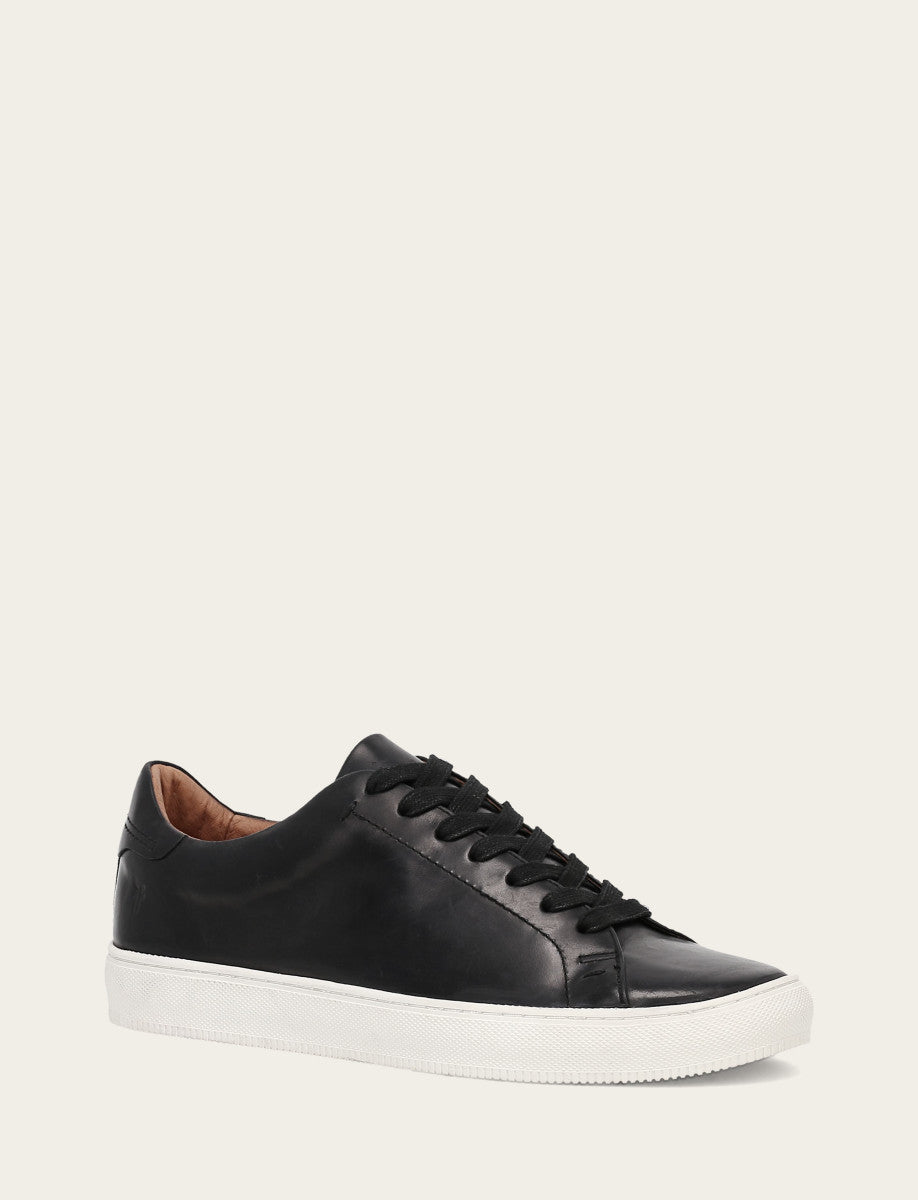 Men's Black Astor Low Lace Slip On Sneakers | Frye Black