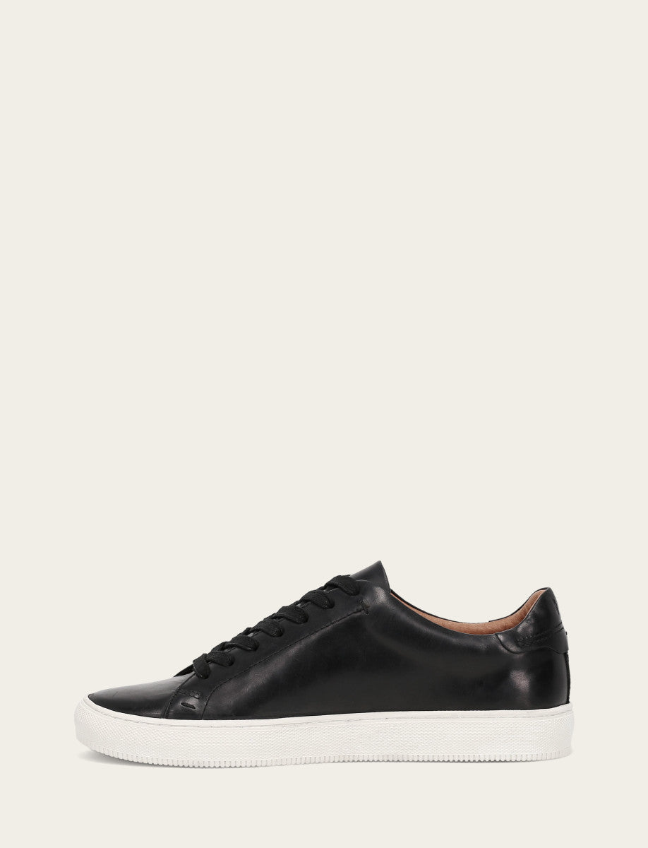 Men's Black Astor Low Lace Slip On Sneakers | Frye Black