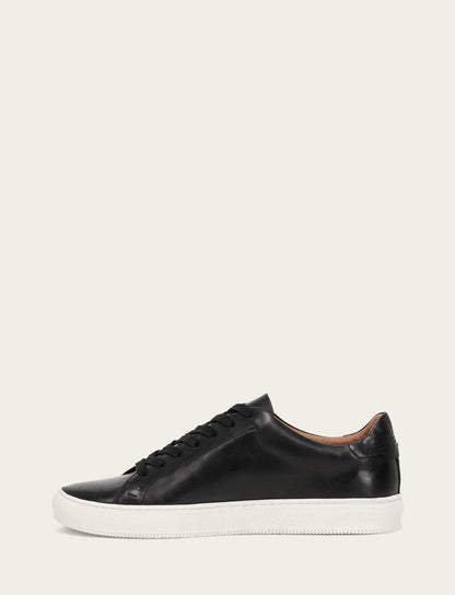 Men's Black Astor Low Lace Slip On Sneakers | Frye Black