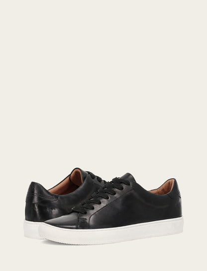 Men's Black Astor Low Lace Slip On Sneakers | Frye Black
