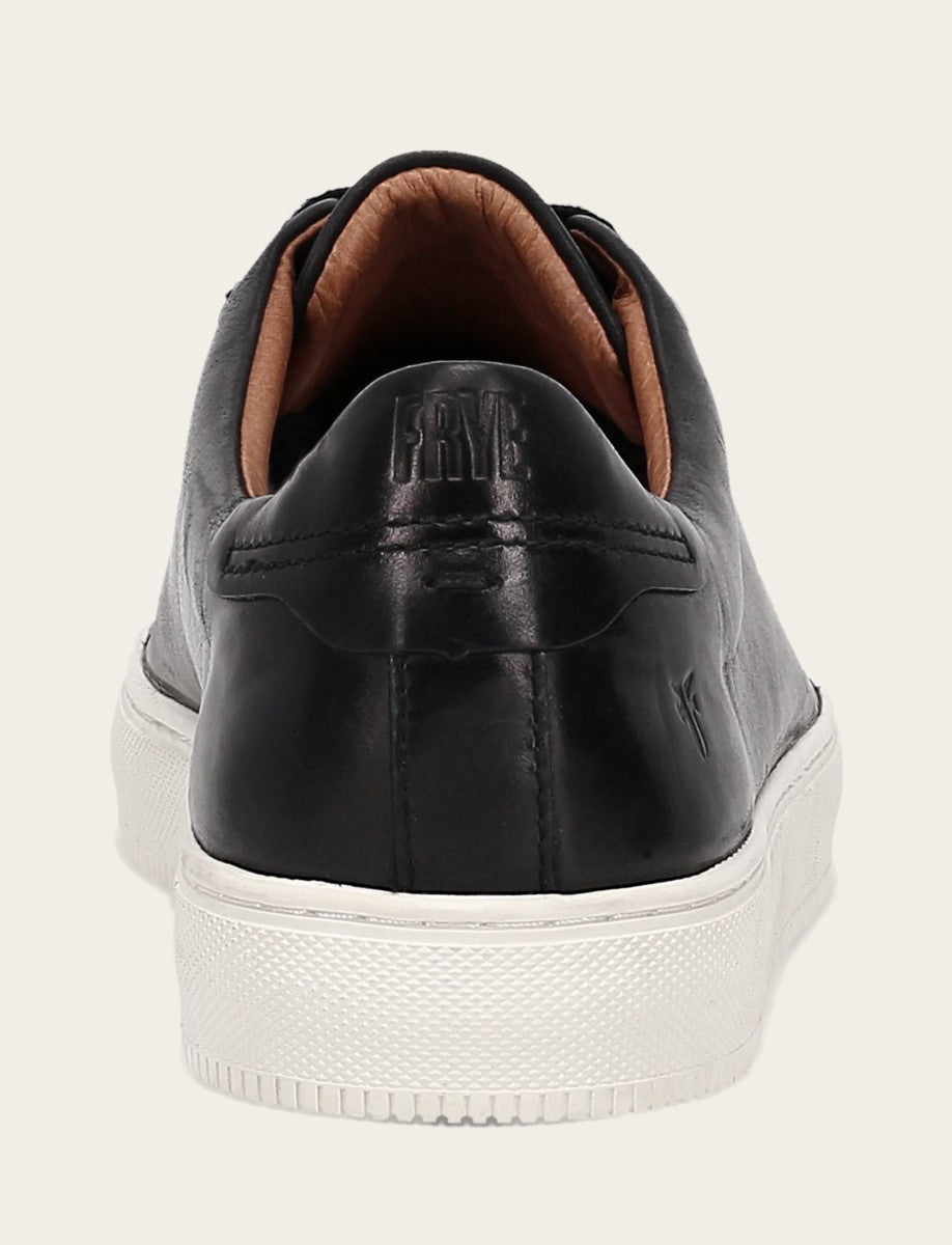 Men's Black Astor Low Lace Slip On Sneakers | Frye Black