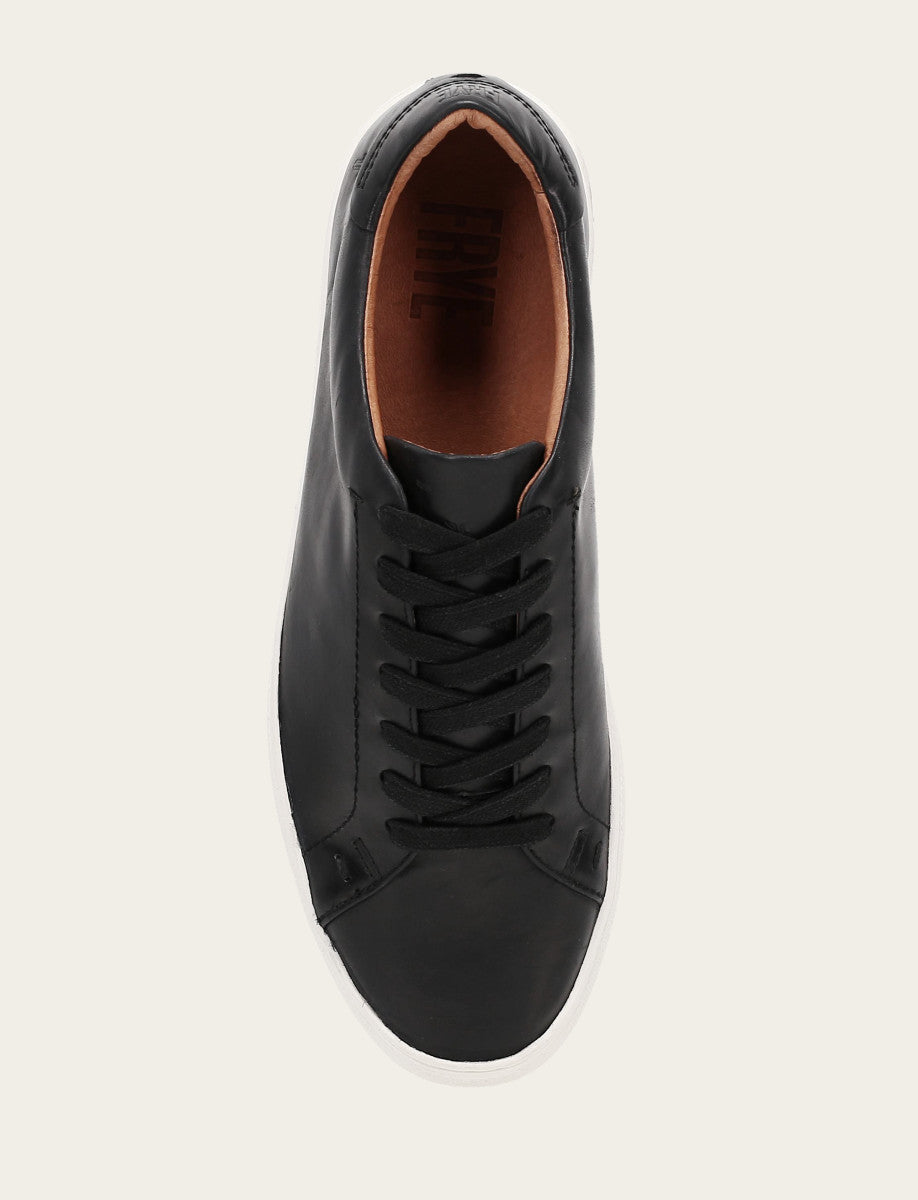 Men's Black Astor Low Lace Slip On Sneakers | Frye Black