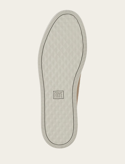 Men's Khaki Astor Cap Toe Low Lace Sneakers | Frye Khaki