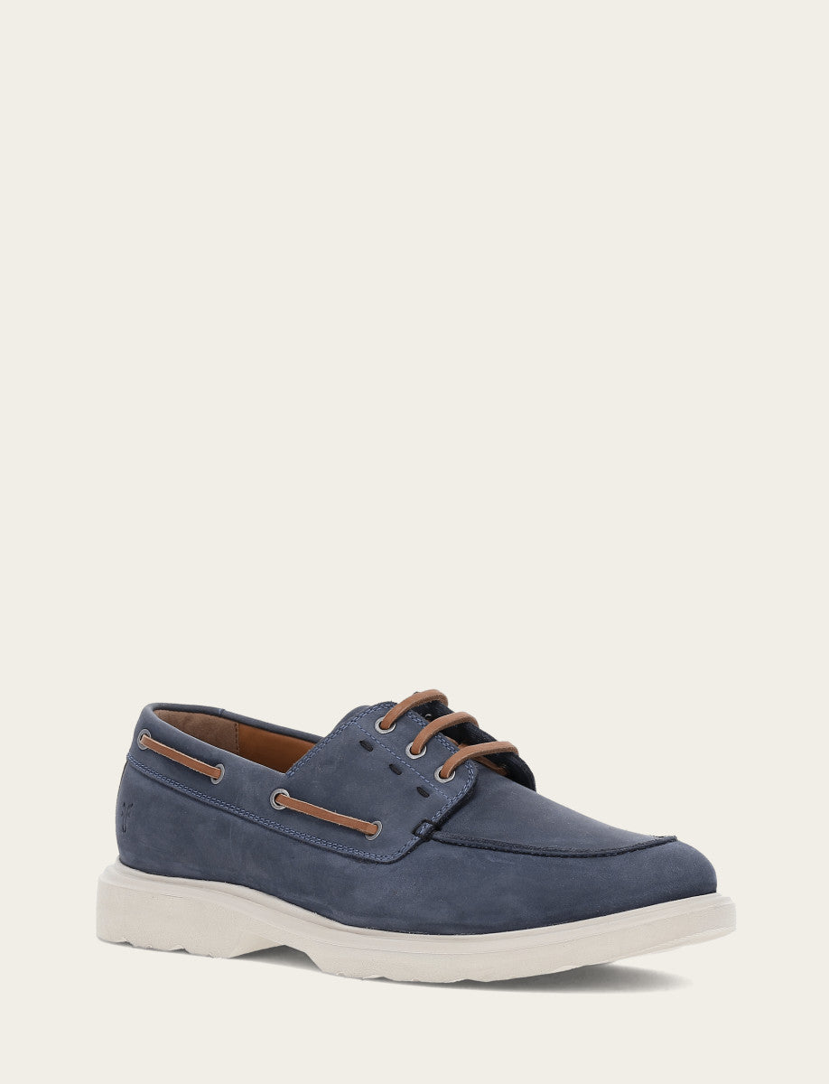 Men's Indigo Connor Boat Shoe | Frye Indigo