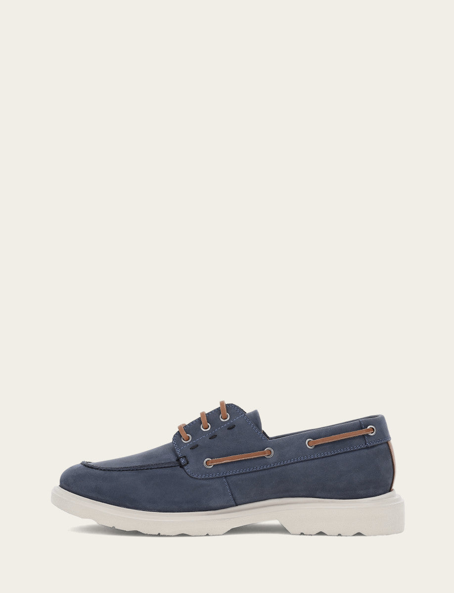 Men's Indigo Connor Boat Shoe | Frye Indigo