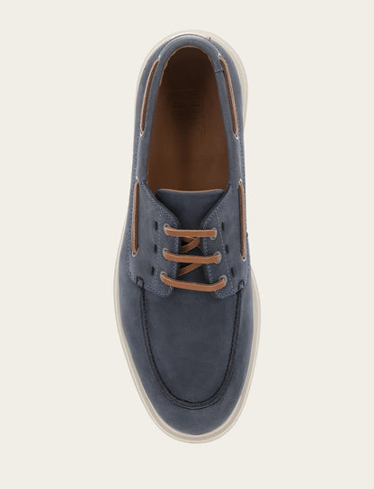 Men's Indigo Connor Boat Shoe | Frye Indigo