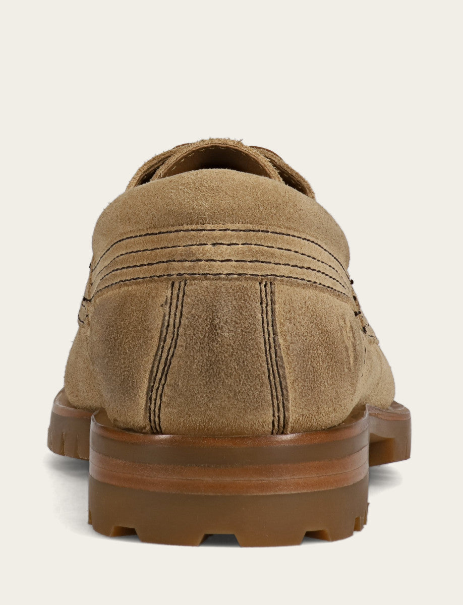 Men's Desert Hudson Campmoc Lug Loafers | Frye Desert