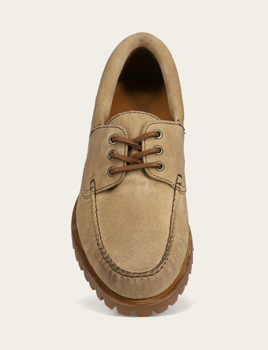 Men's Desert Hudson Campmoc Lug Loafers | Frye Desert
