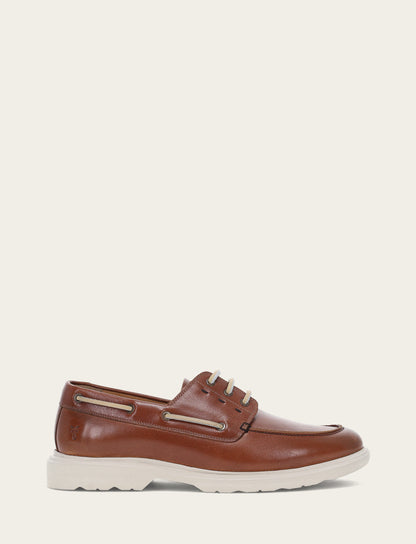 Men's Caramel Connor Boat Shoe | Frye Caramel