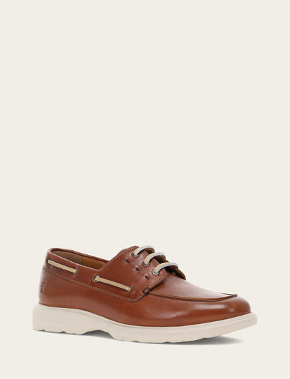 Men's Caramel Connor Boat Shoe | Frye Caramel