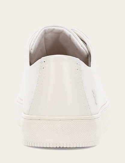 Men's White Astor Cap Toe Low Lace Sneakers | Frye White