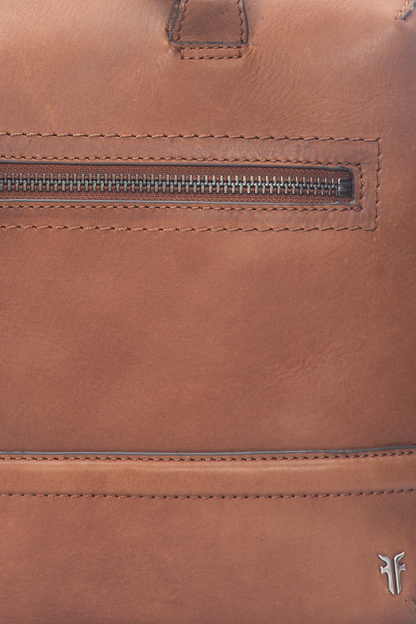 Nash Cognac Briefcase | Frye Cognac