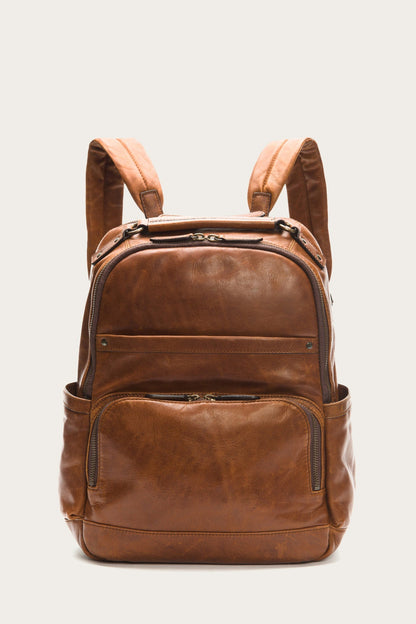 Logan Cognac Backpack | Frye Cognac