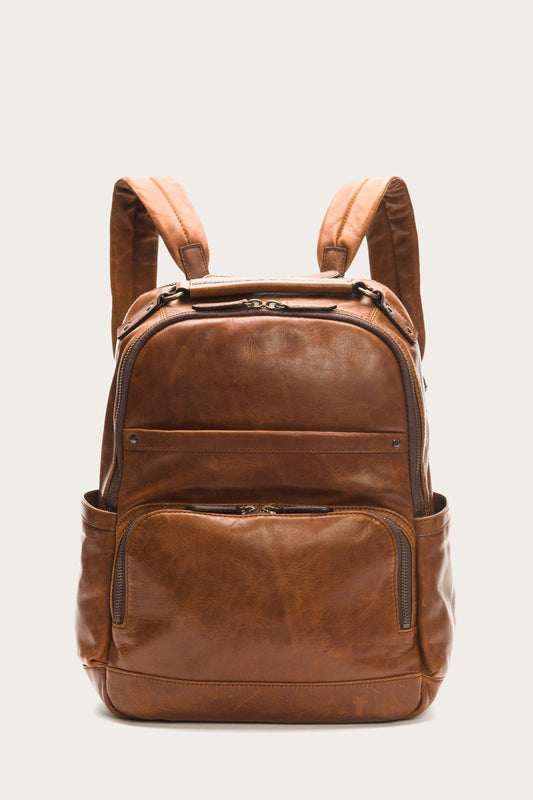 Logan Cognac Backpack | Frye Cognac