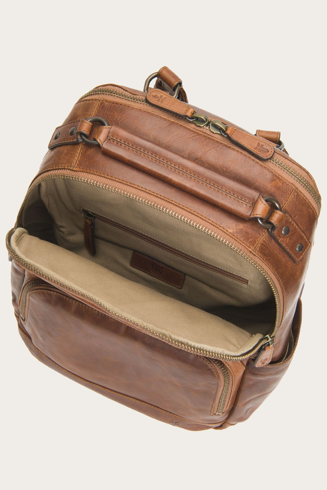 Logan Cognac Backpack | Frye Cognac