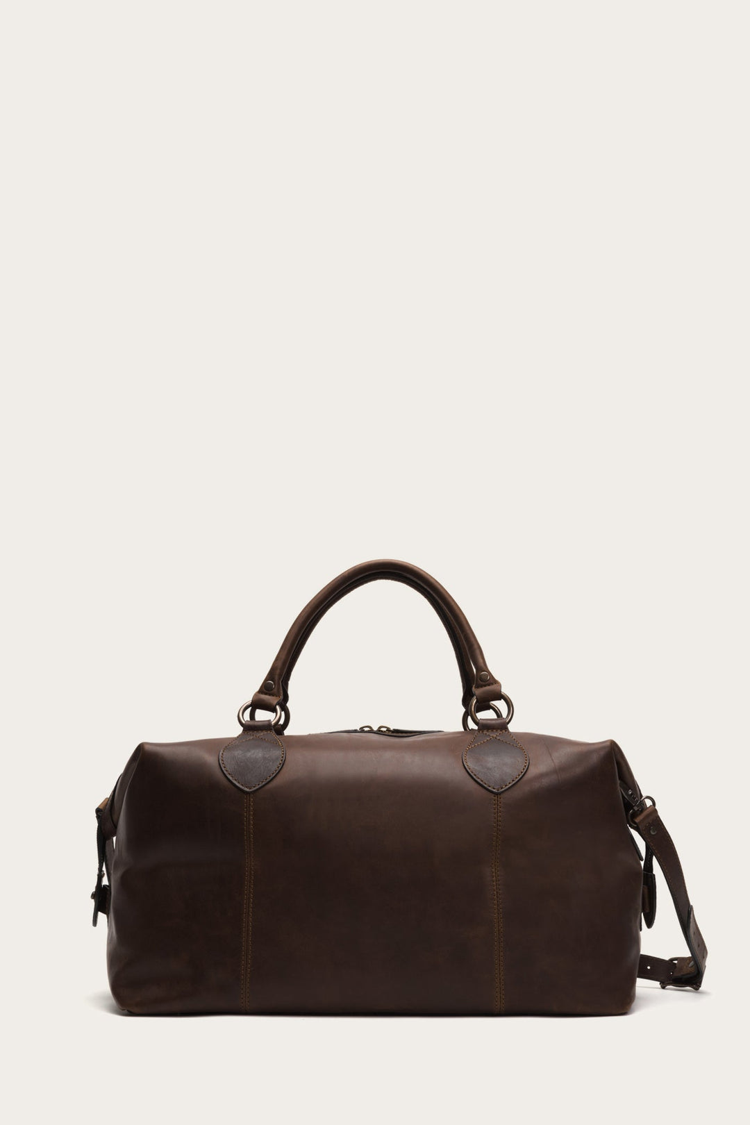 Logan Dark Brown Overnight | Frye Dark Brown