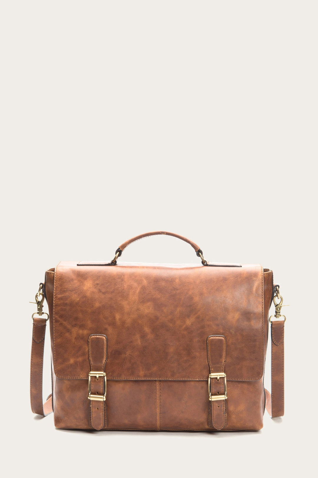 Logan Cognac Top Handle | Frye Cognac