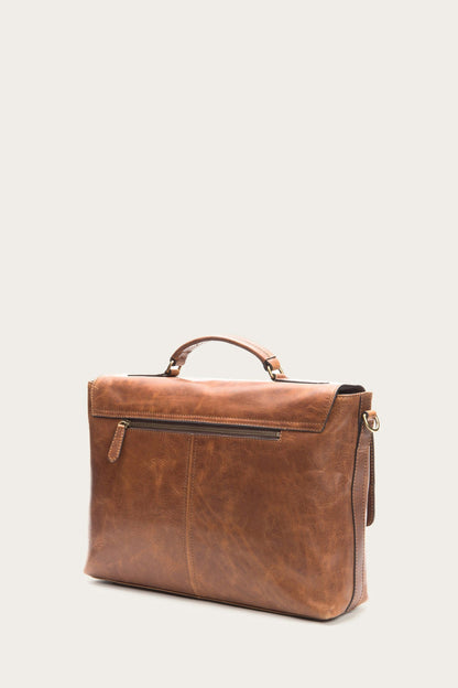 Logan Cognac Top Handle | Frye Cognac