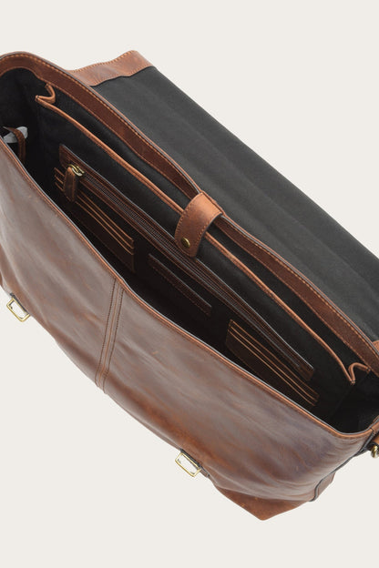 Logan Cognac Top Handle | Frye Cognac