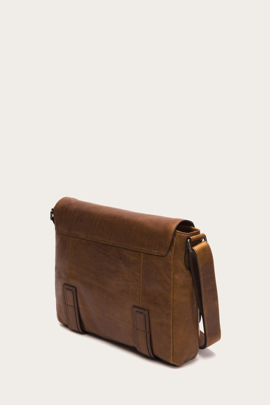 Logan Messenger | Frye Cognac