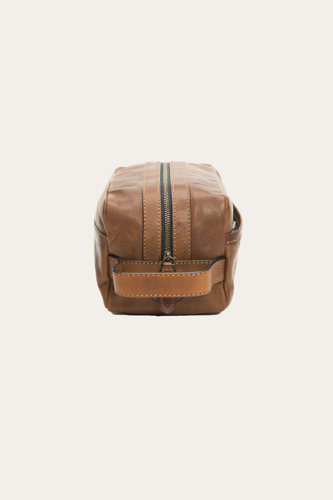 Logan Large Travel Dopp in Dark Brown | Frye Dark Brown