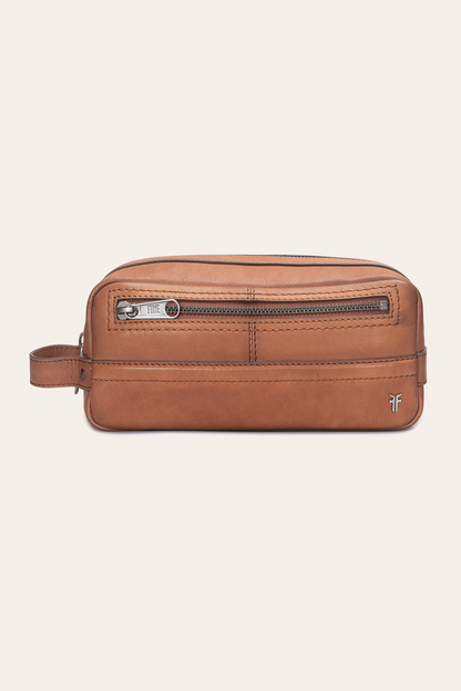 Nash Cognac Dopp Kit | Frye Cognac