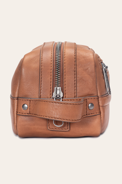 Nash Cognac Dopp Kit | Frye Cognac