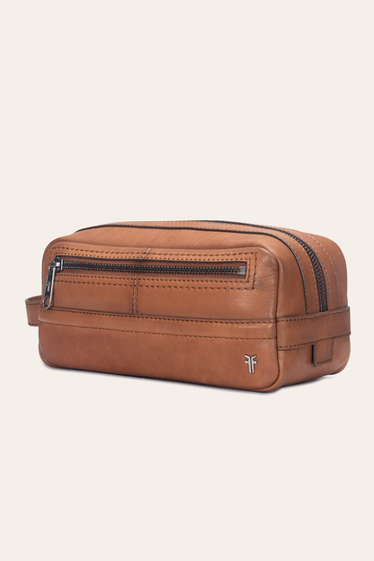 Nash Cognac Dopp Kit | Frye Cognac