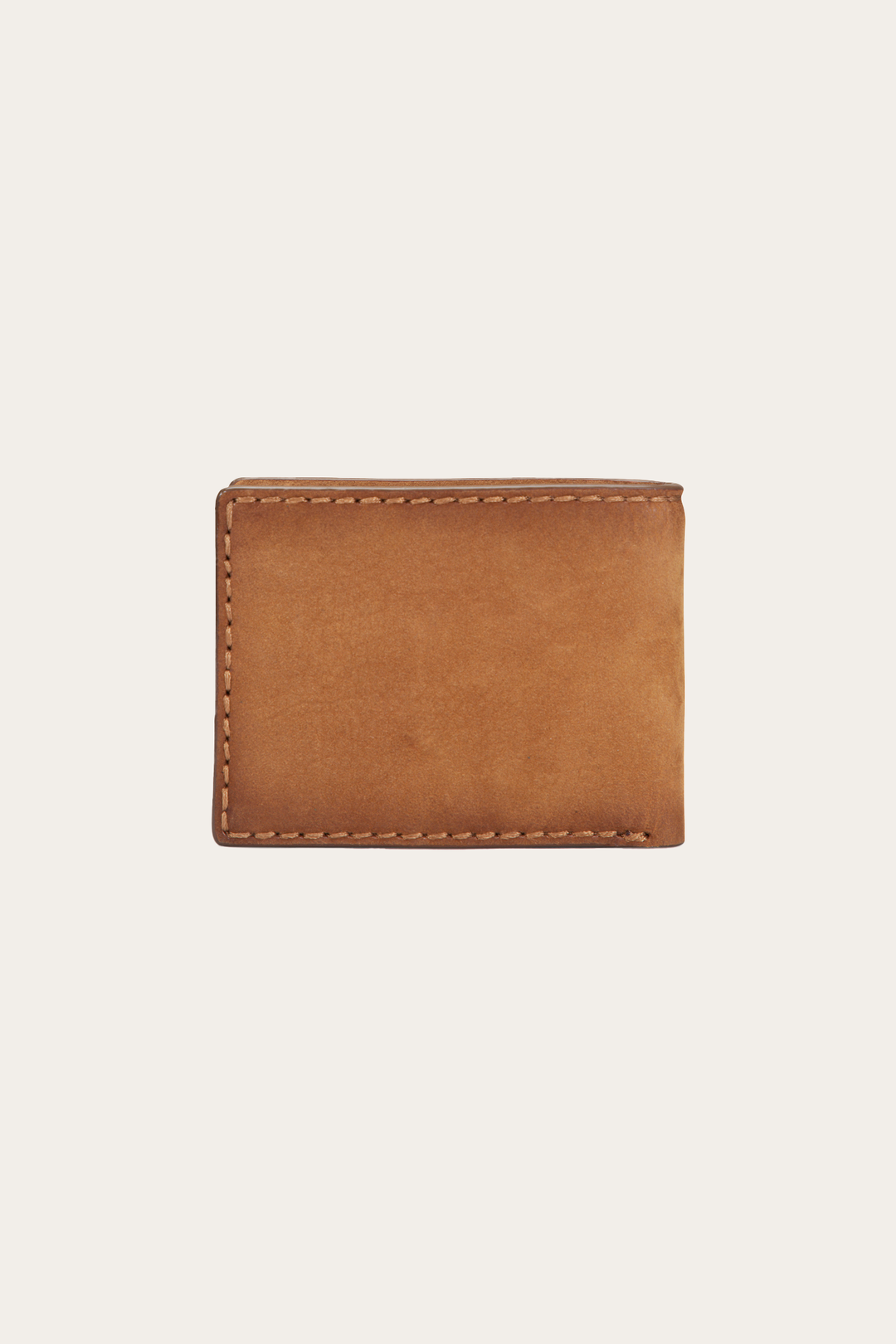 Logan Nubuck Cognac Money Clip Card Case | Frye Cognac