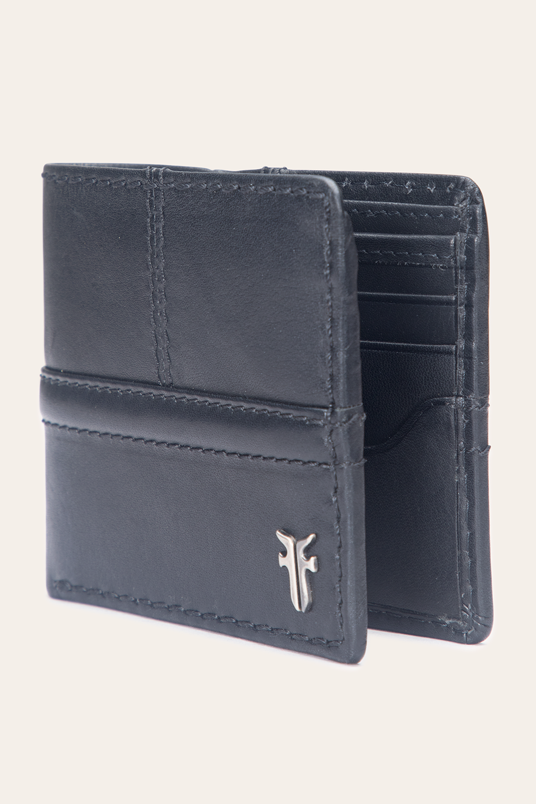 Nash Black Double Billfold | Frye Black