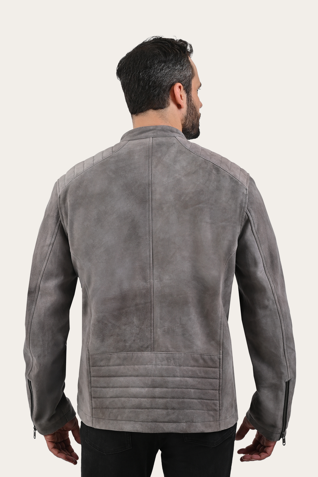 Gray Rhys Jacket | Frye Gray