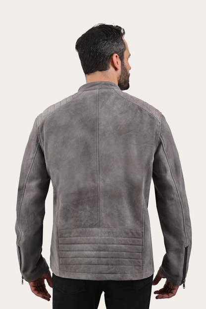 Gray Rhys Jacket | Frye Gray