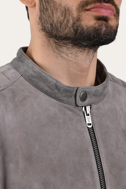 Gray Rhys Jacket | Frye Gray