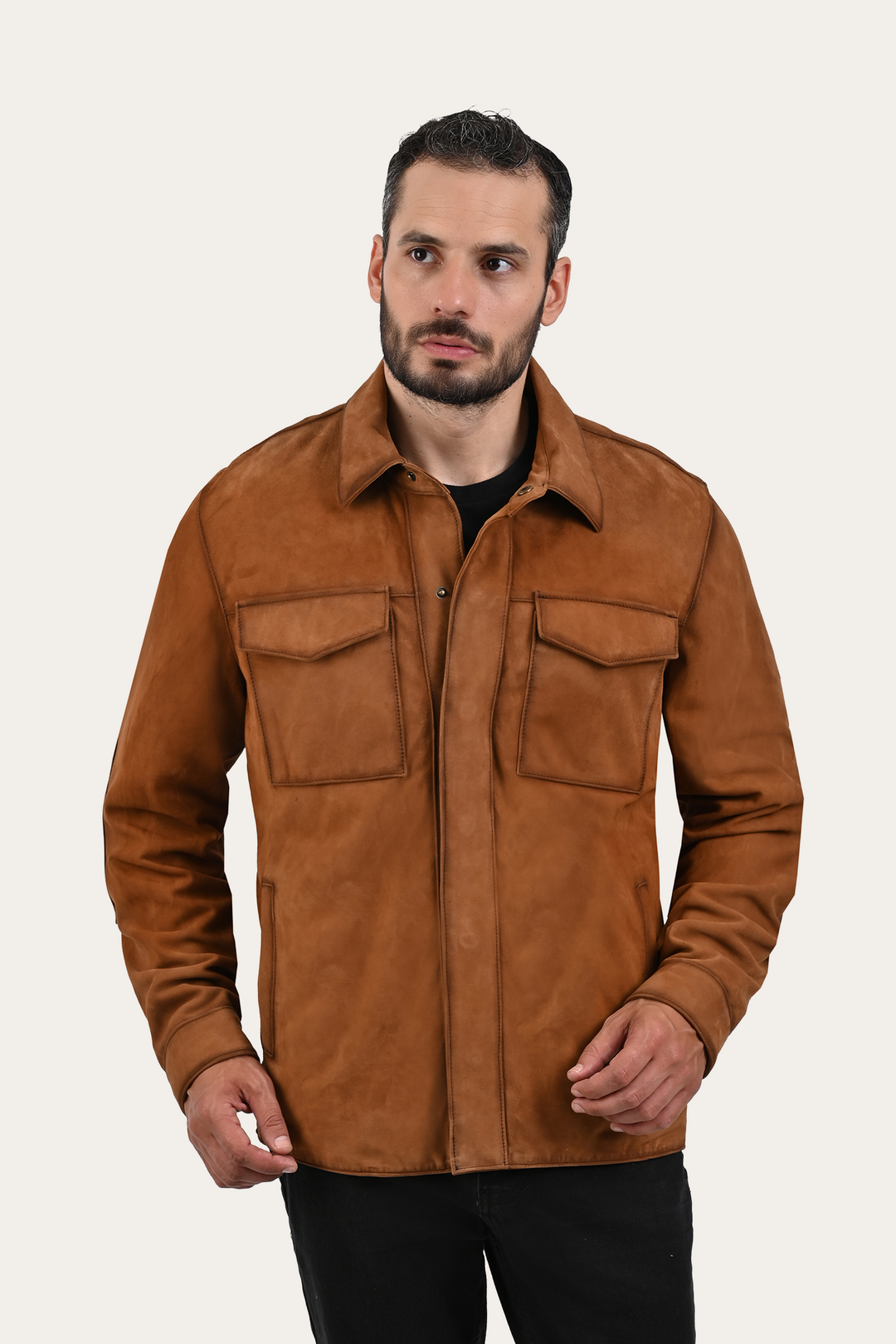 Light Brown Prescott Jacket | Frye Light Brown