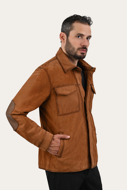 Light Brown Prescott Jacket | Frye Light Brown