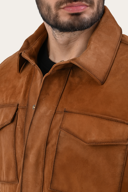 Light Brown Prescott Jacket | Frye Light Brown