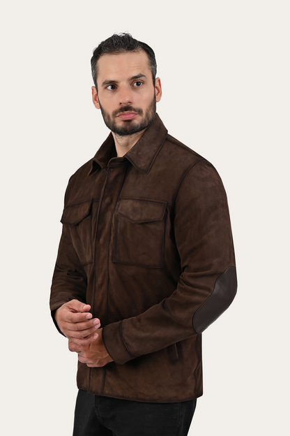 Dark Brown Prescott Jacket | Frye Dark Brown