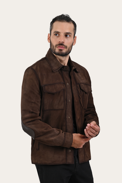 Dark Brown Prescott Jacket | Frye Dark Brown