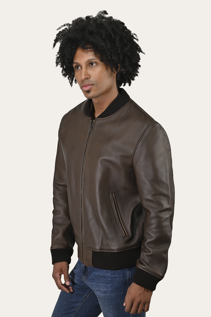 Colt Bomber Jacket | Frye Moka Tobacco