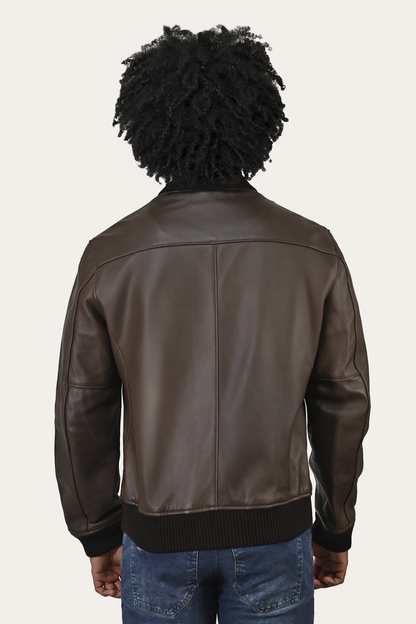Colt Bomber Jacket | Frye Moka Tobacco