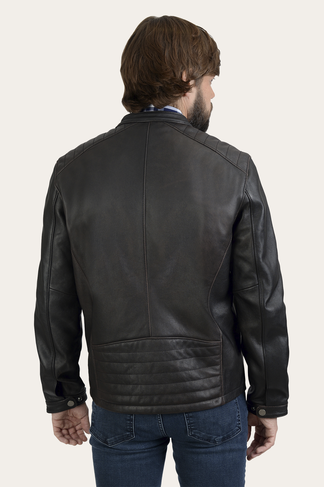 Rustler Racer Jacket | Frye Black