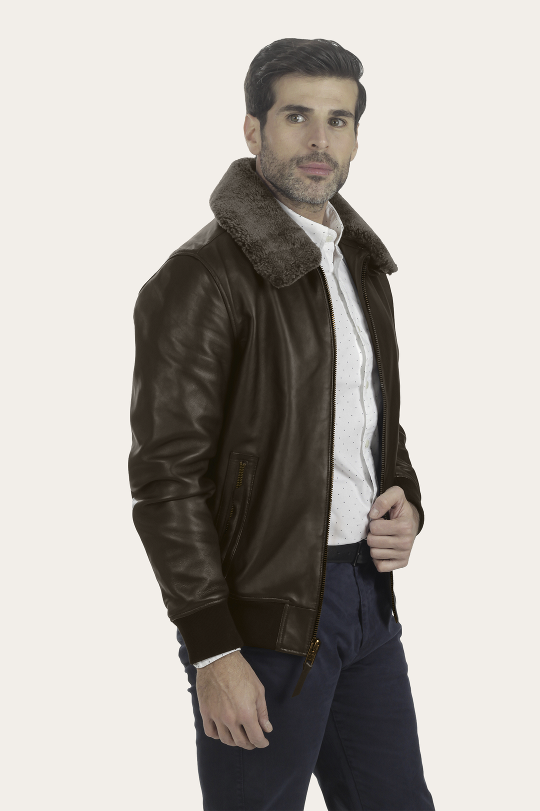 Remington Trucker Jacket | Frye Dark Brown