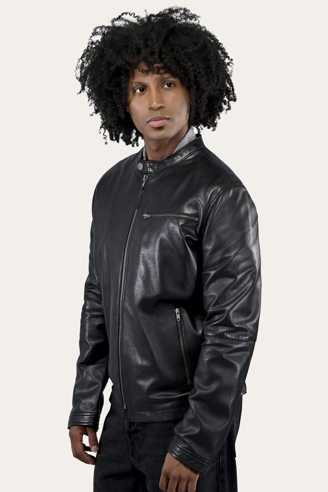 Wyoming Racing Jacket | Frye Black
