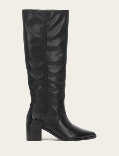 Women's Black Sadie Softy Tall Booties | Frye Black