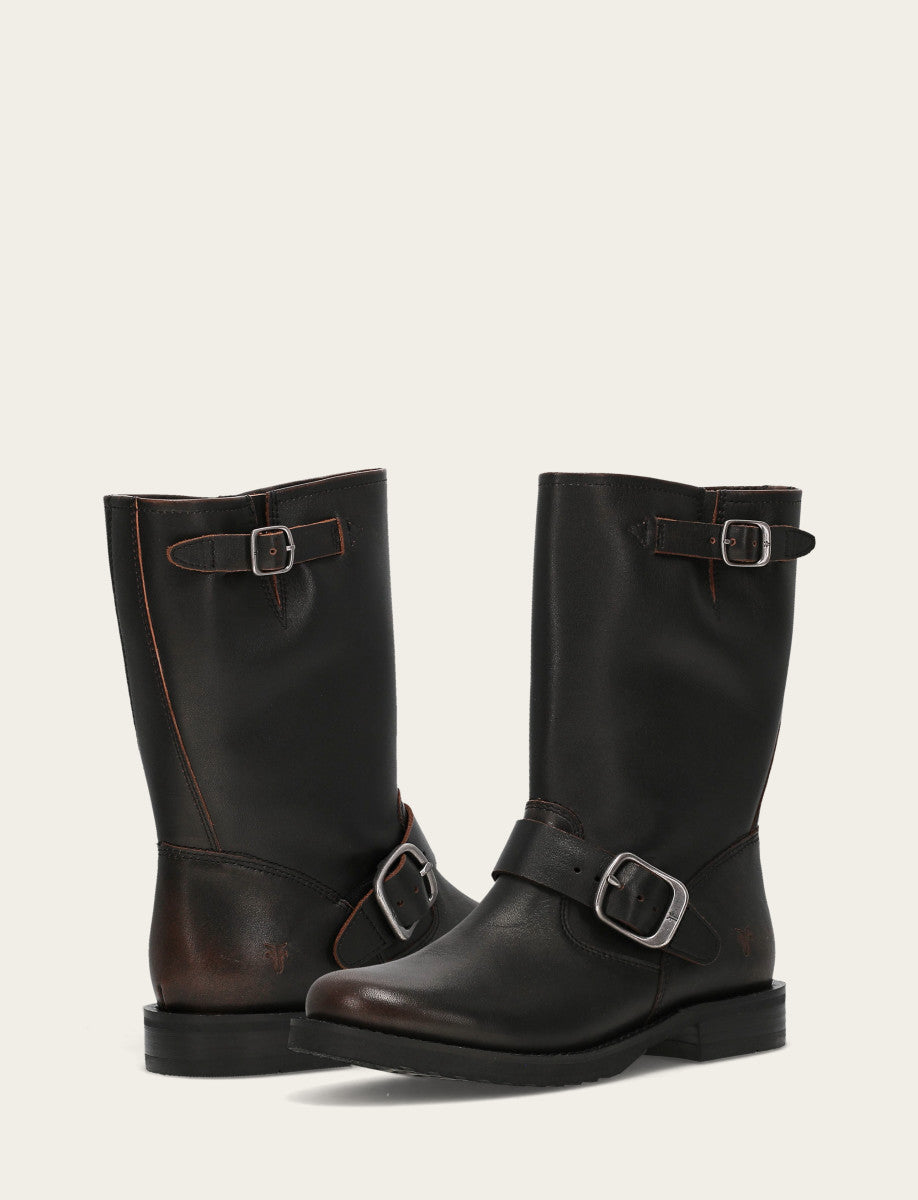 Antique Brown Veronica Flex Short Boot | Frye Antique Brown