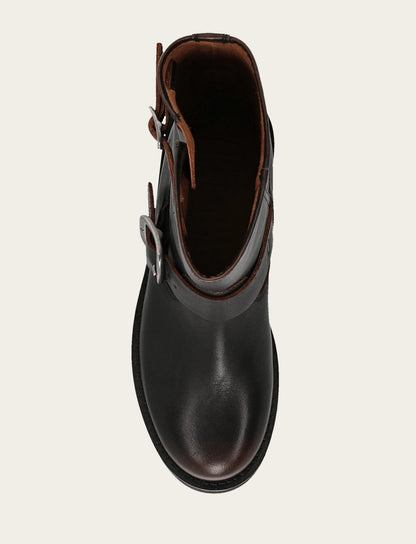 Antique Brown Veronica Flex Short Boot | Frye Antique Brown