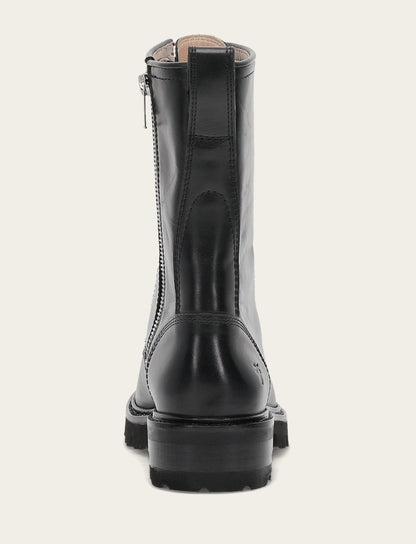 Women's Black Olivia Combat Boots | Frye Black