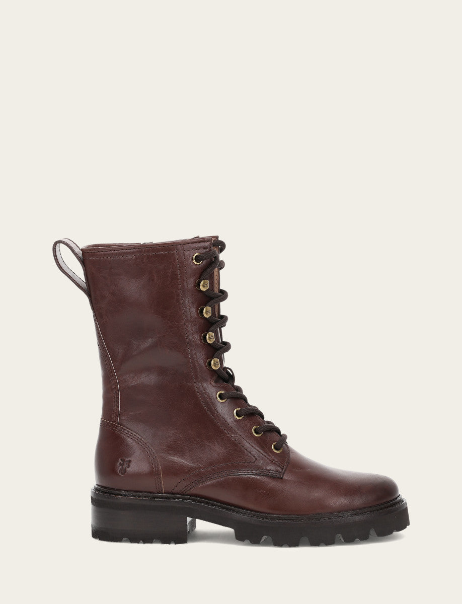 Women's Bourbon Olivia Combat Boots | Frye Bourbon